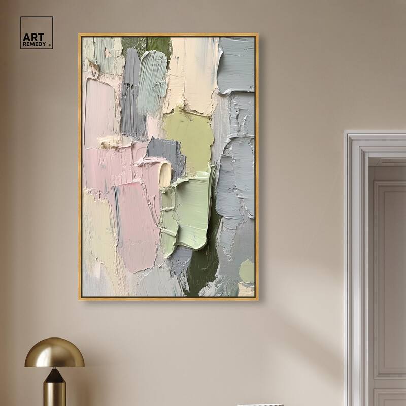 Creamy Contours II Canvas by Art Remedy
