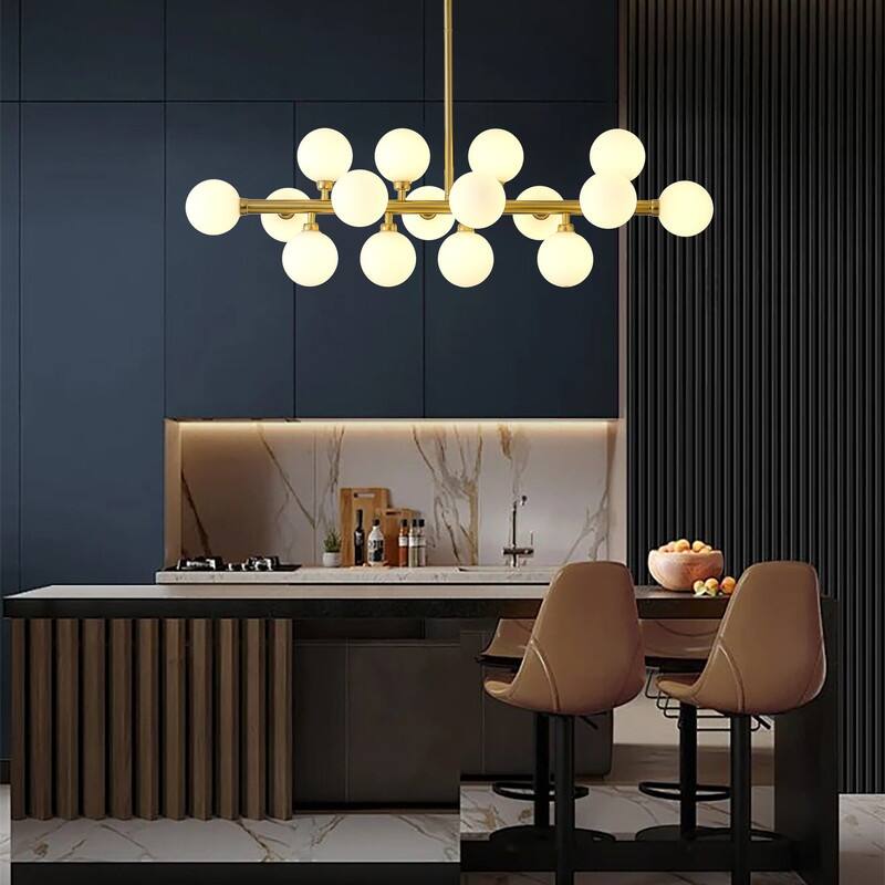 16 Light Modern Sputnik Chandelier Kitchen island Pendant Lights island