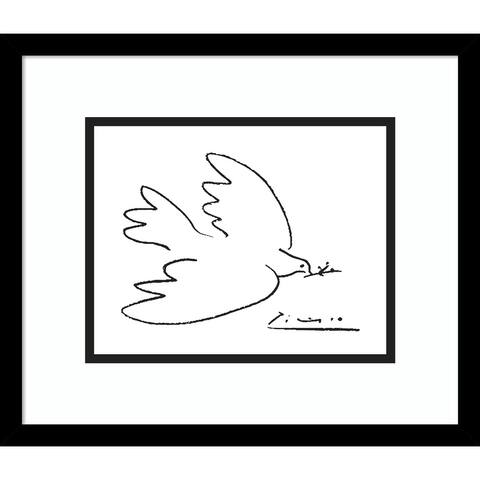Porch & Den Pablo Picasso 'Dove of Peace' Framed Art Print