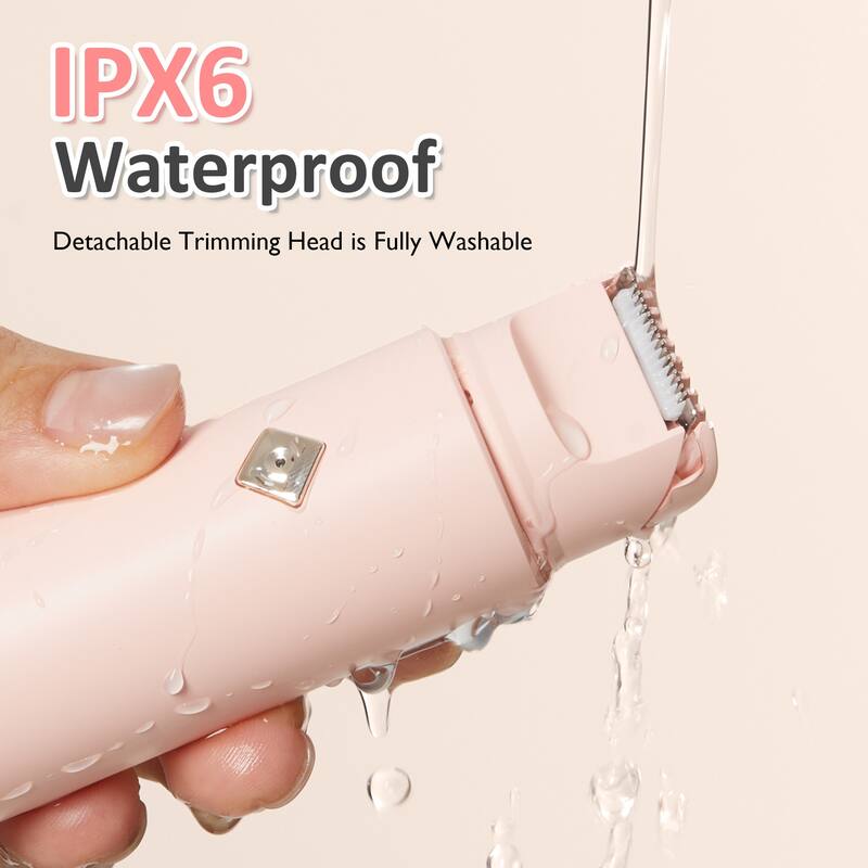 2-in-1 Dual Head Electric Bikini Trimmer for Women