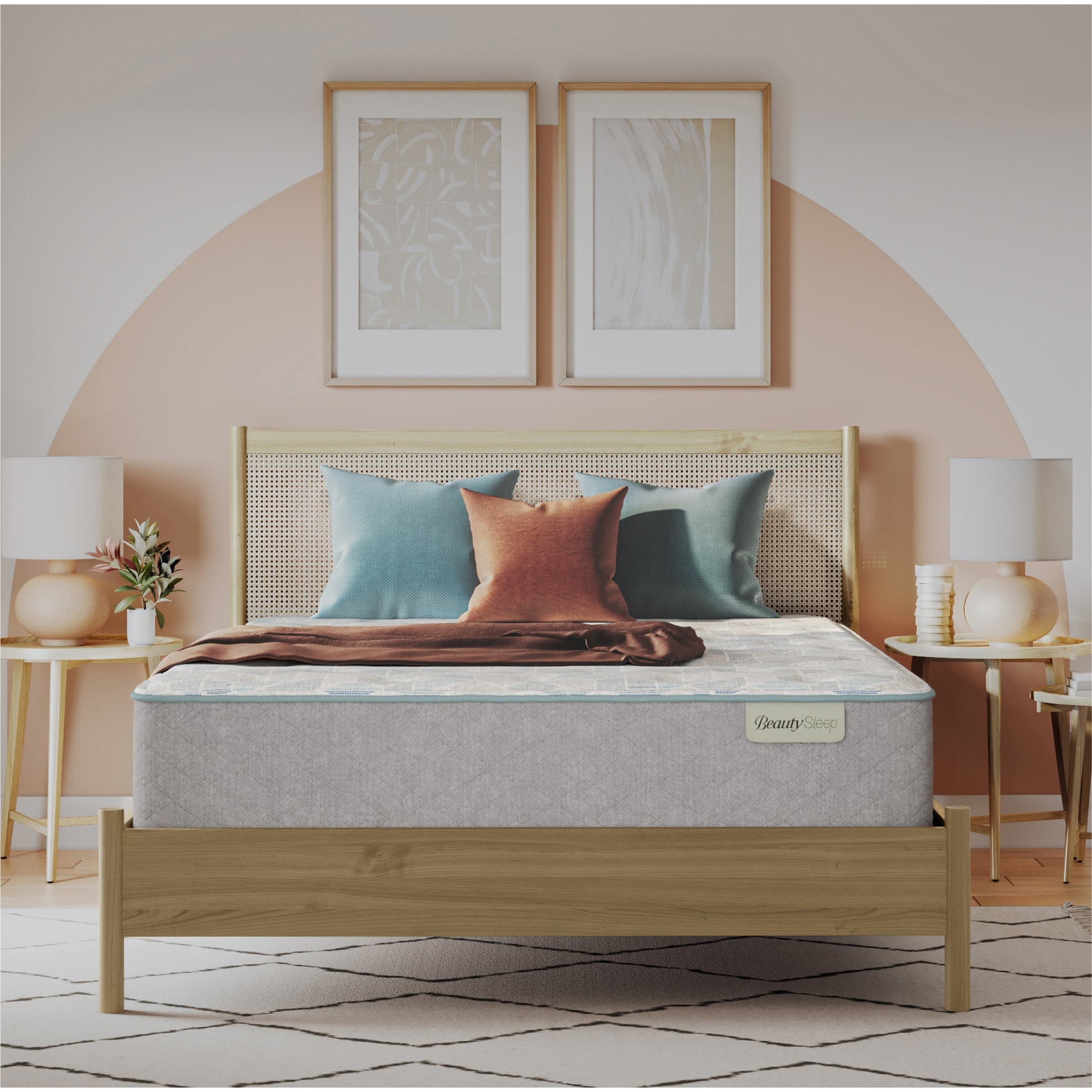 BeautySleep by Beautyrest Slumberscape 13.75" Plush Mattress