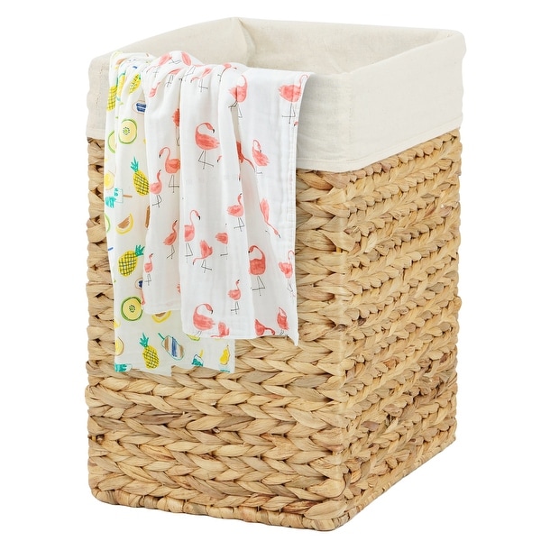 Small laundry cheap hamper with lid