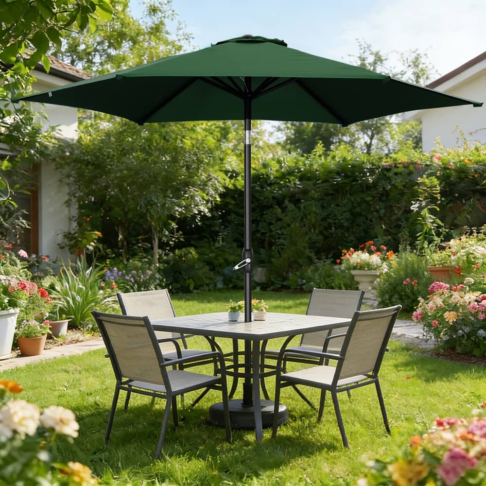 Ainfox 9ft Outdoor Patio Umbrella Without Base for Garden, Patio, Swimming Pool