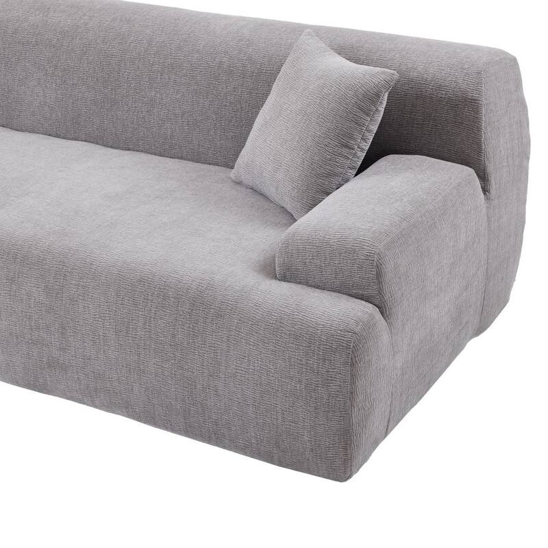 Modern Large L-Shape Modular Sectional Sofa,2 Piece Free Combination