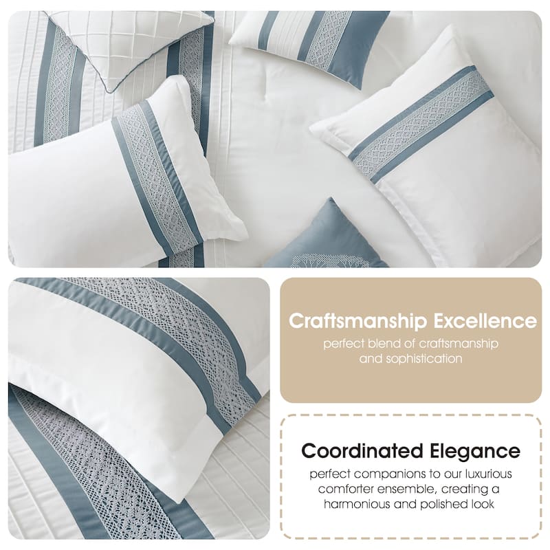 Nanshing Krystel 7 Piece Boho Chic Comforter Set