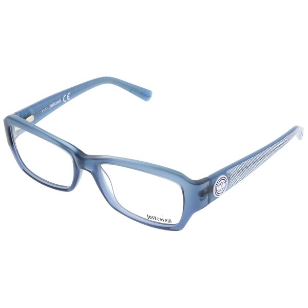 Just Cavalli JC0540/V 092 Smoky Blue Rectangle Optical Frames - smoky blue - 54-16-135