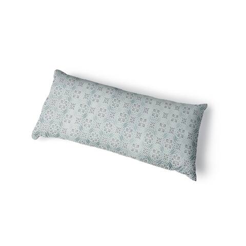 AMY SKY Body Pillow By Kavka Designs - Blue, Grey