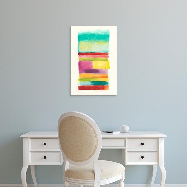 Easy Art Prints June Erica Vess's 'Layer Cake III' Premium Canvas Art