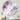 Designart "Enchanted  Light Purple Marble Mist" - Glam Marble Diamond Decorative Mirror