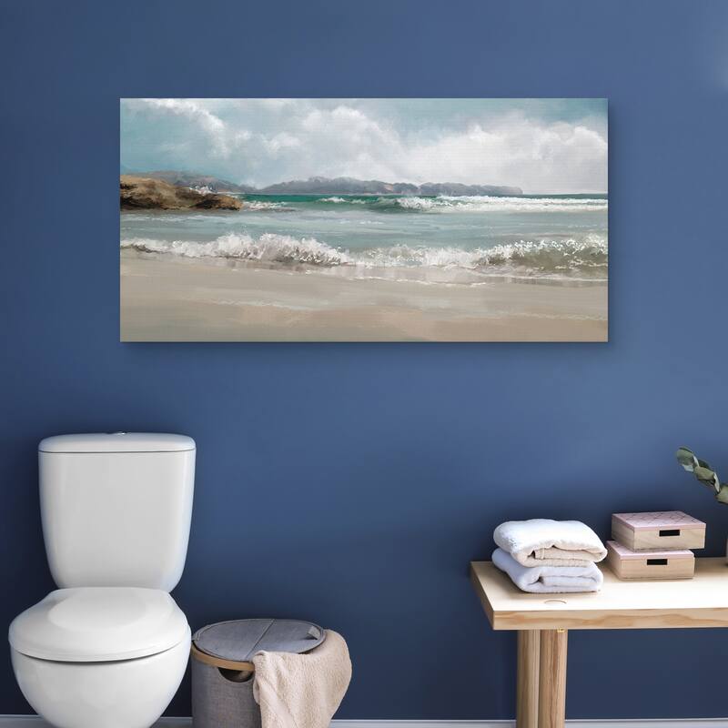 Morning Tides by Studio Arts Canvas Art Print