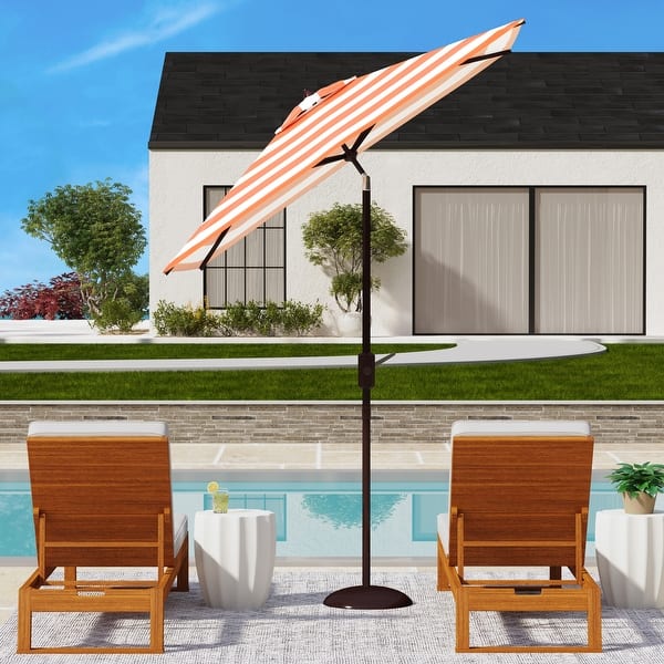 7.5 ft square patio umbrella grillncomfort Offering a second home to jetsetters and cinema stars Safavieh 7.5 ft. Iris Fashion