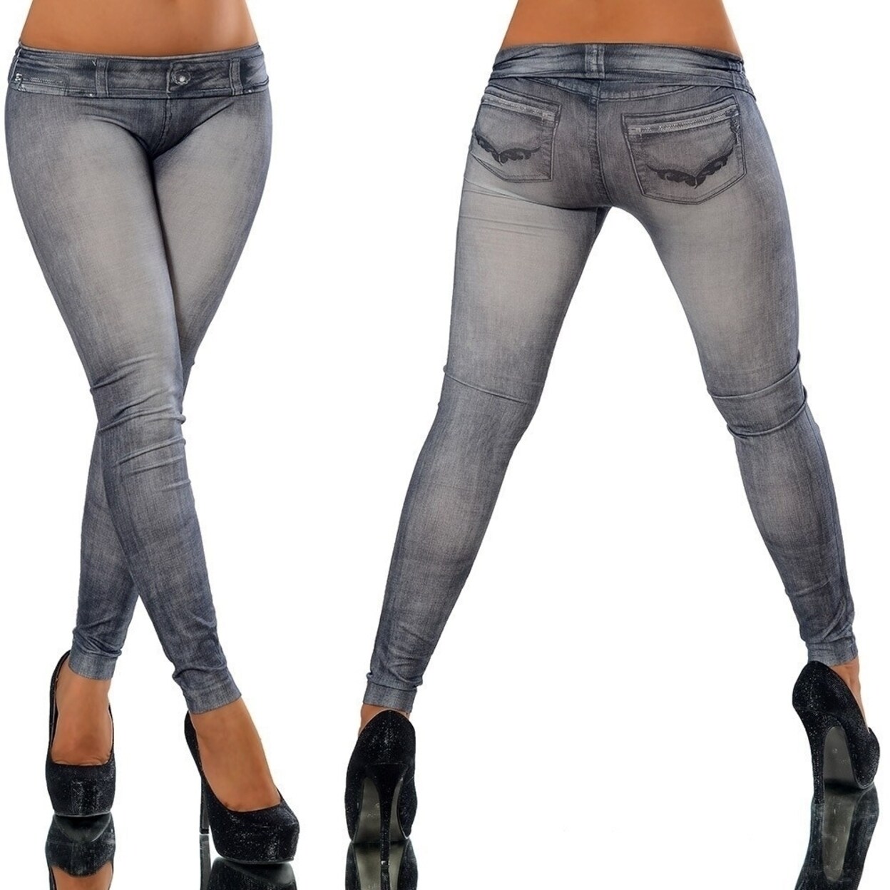 light denim leggings