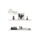 preview thumbnail 18 of 20, Ecco 47" Wide Floating Shelves Set of 2