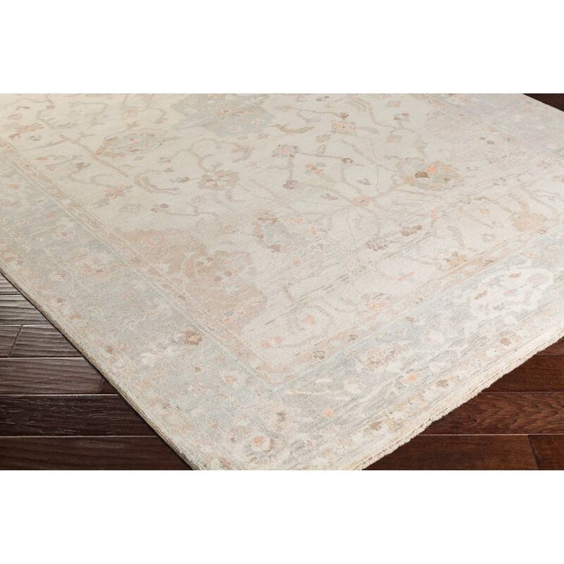 Hand Knotted Wigan Wool Area Rug - 12' x 15'