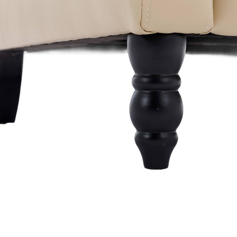 PU Leather Upholstered Recliner Chair