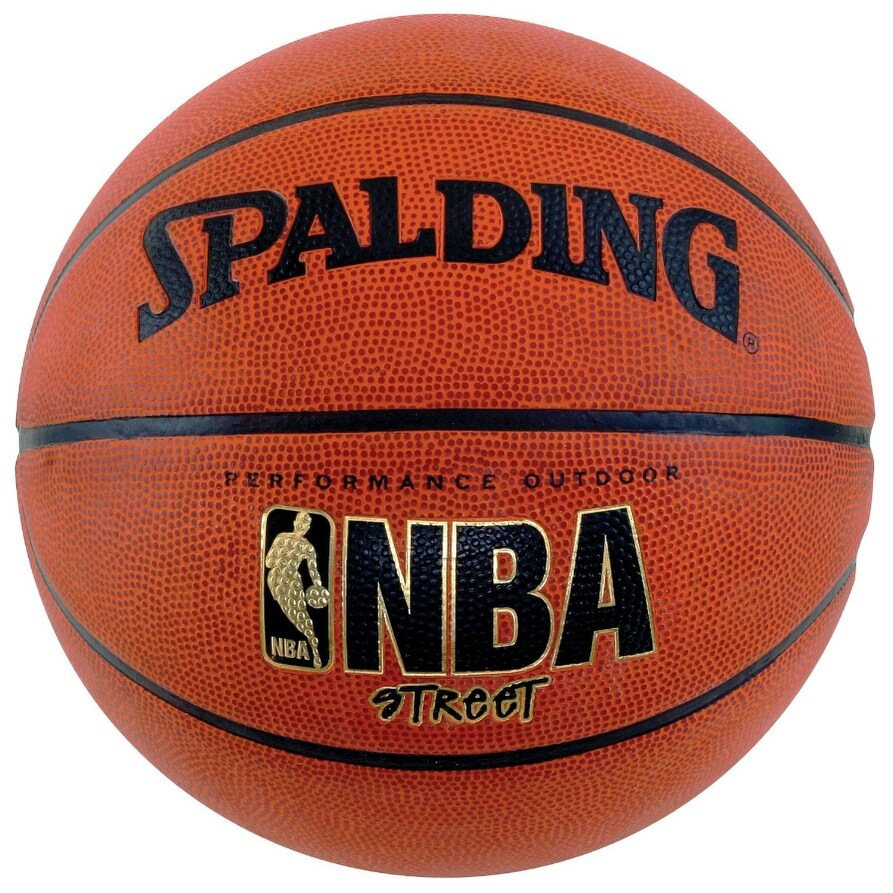Shop Spalding 63 249 Full Size Nba Street Basketball 29 5 Free