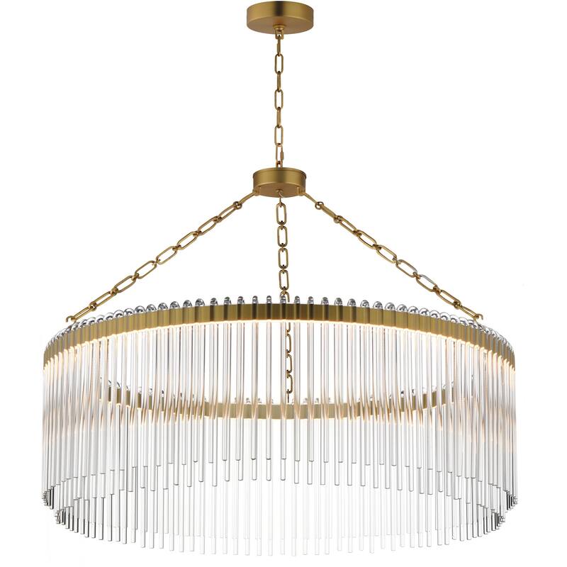 Maxim 38423CL Jolie 34" Wide LED Ring Chandelier