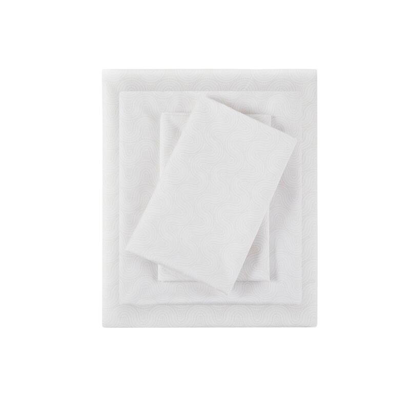Intelligent Design Printed Microfiber Sheet Set