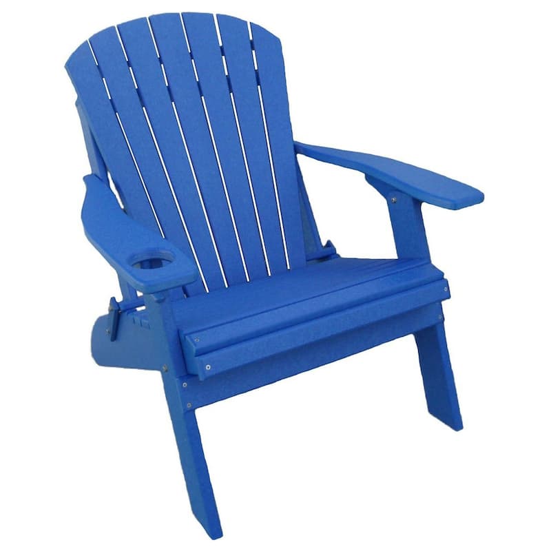 Poly Adirondack Big Boy Chair - Blue
