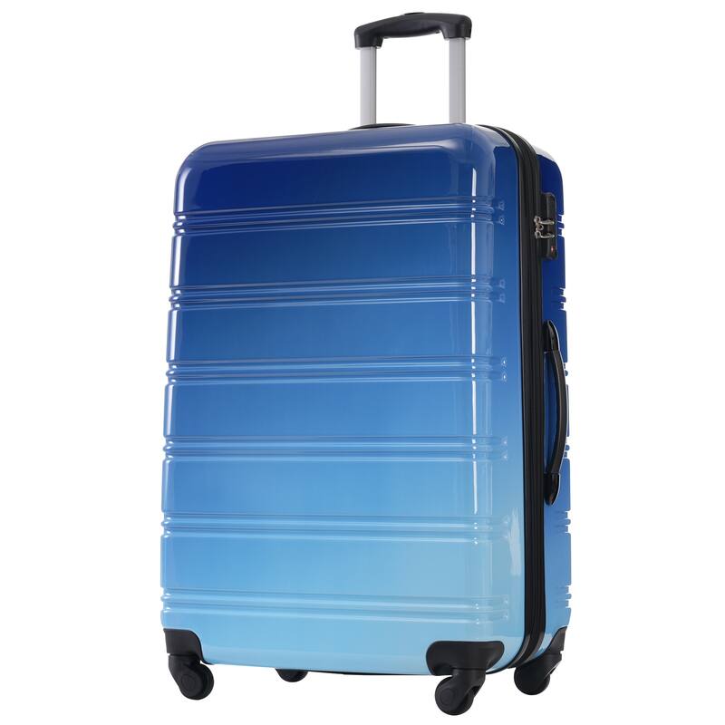 Gradient Color Hardshell Luggage Set with TSA Lock and Spinner Wheels - Expandable Lightweight Travel Suitcases 20", 24", 28"