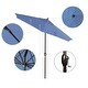 preview thumbnail 2 of 3, North Bend7.5 Foot Crank Lift Auto Tilt Patio Umbrella Outdoor Rated Acrylic Fabric by Havenside Home