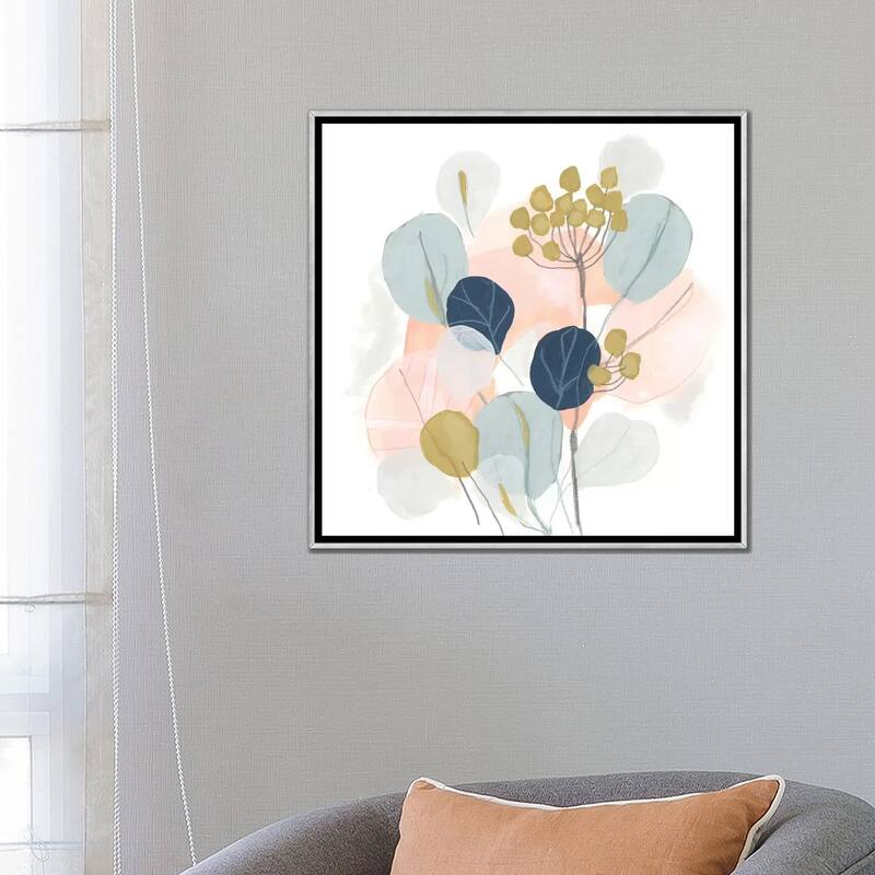 iCanvas "Floral Mazurka IV" by June Erica Vess Framed