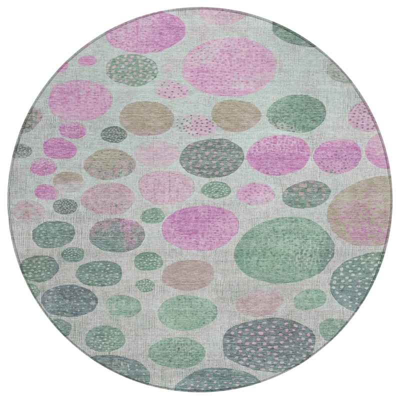 HomeRoots Geometric Transitional Rectangle Outdoor Rug