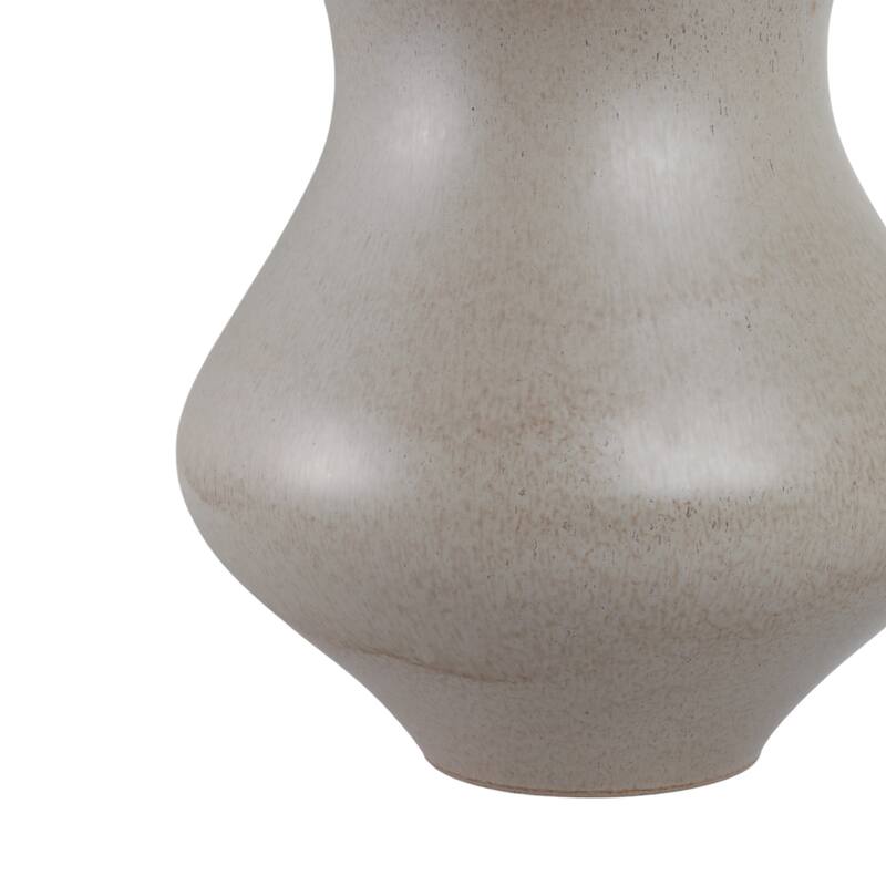 Pottery Vase Sculptural Curved Silhouette Handcrafted Artesa Trend