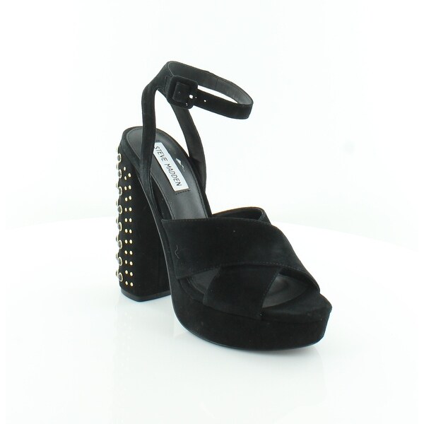 Steve Madden Women/'s Jodi Suede Leather Heel