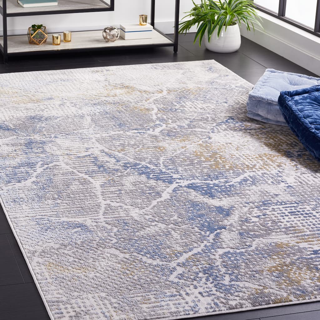 SAFAVIEH Palma Corene Modern Abstract Rug