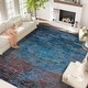 preview thumbnail 40 of 38, Ombre Vintage Area Rug Distressed Washable Living Room Bedroom Rug Indoor Carpet Ultra-Thin Soft Rug Non-Slip