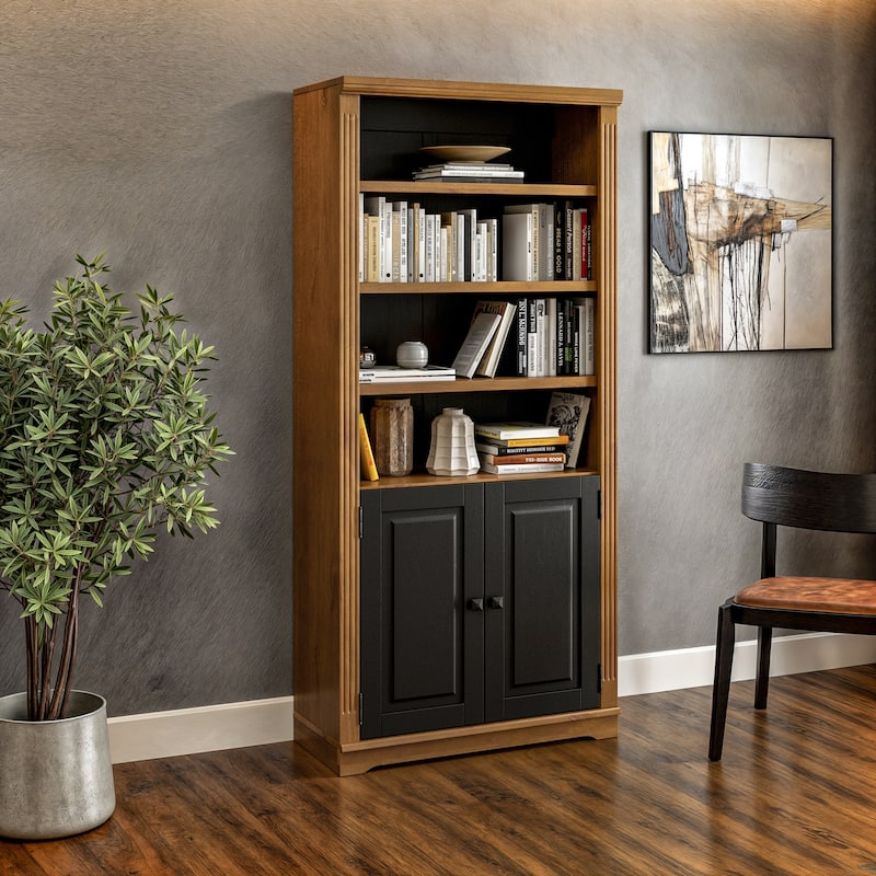 Newport Bookcase with Doors