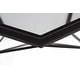 preview thumbnail 45 of 44, Malibu 29" Modern Octagon Center Coffee Table with Tempered Glass Table top & Sturdy Metal Geometric Base for Living Room Office