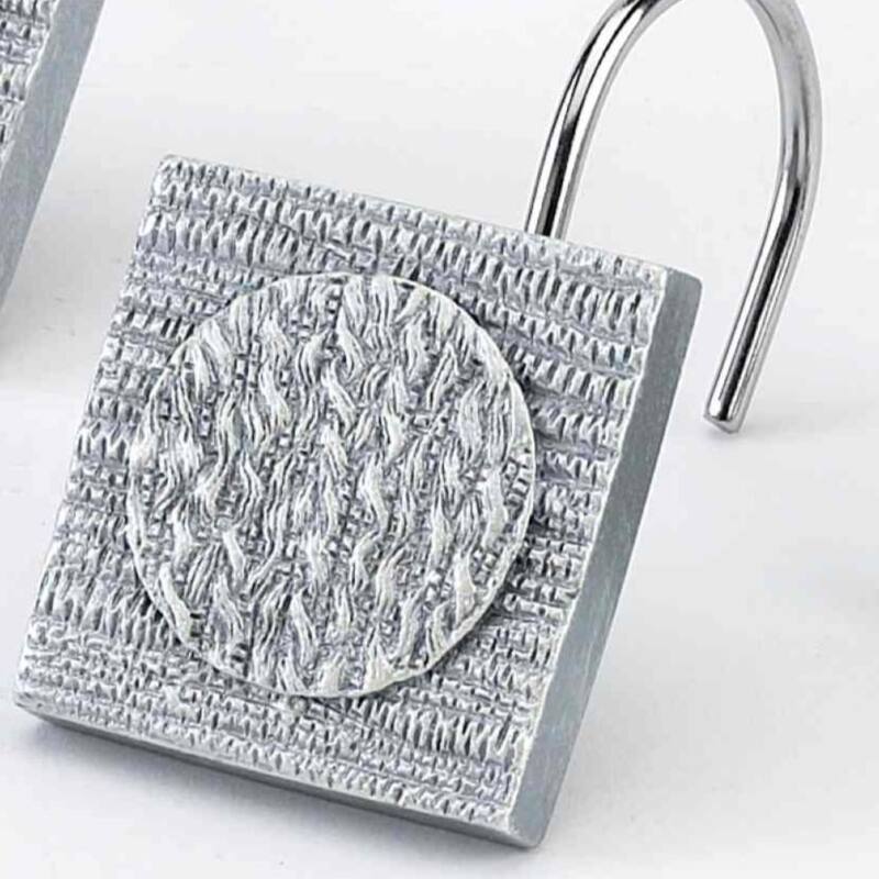 Avanti Linens Galaxy Shower Hooks - Silver