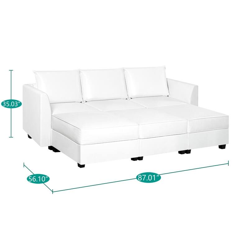 Modern Modular DIY Collection - Sturdy Wooden Frame - Versatile & Stylish Furniture for Living Room Bedroom