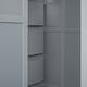preview thumbnail 6 of 22, Multi-Functional Full Size Bunk Bed with Transformative Wardrobe Space, Integrated Workspace and Shelves, Space-saving