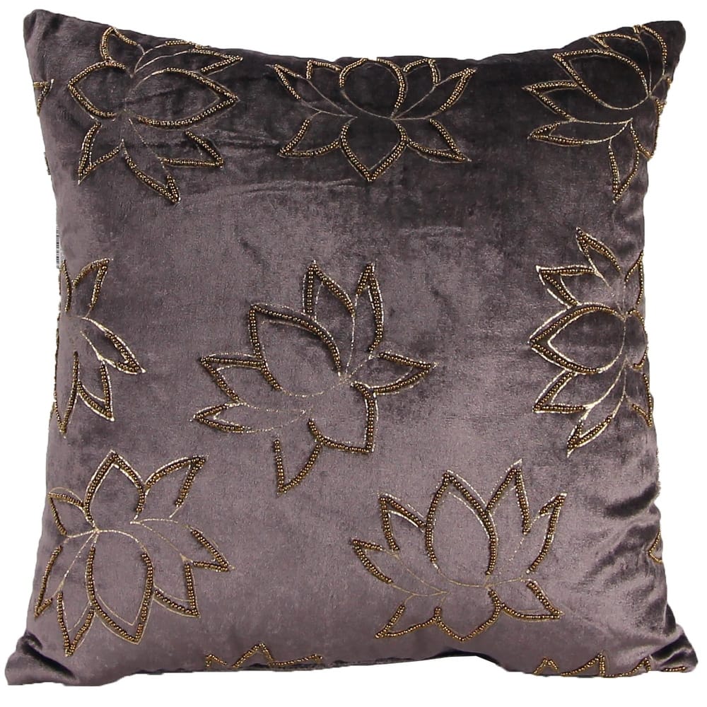 16" x 16" Floral Reversible Indoor Throw Pillow
