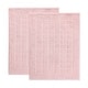 preview thumbnail 2 of 5, Superior Nora Cotton Absorbent Bathmats, Set of 2