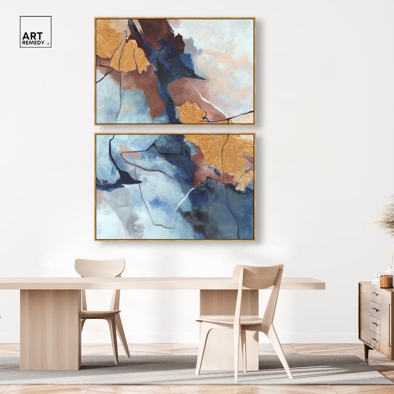 Heaven and Earth Canvas Set of 2 by Art Remedy
