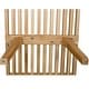 preview thumbnail 5 of 36, LeisureMod Inwood Modern Slatted Platform 5 Foot Wood Bench