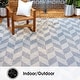 preview thumbnail 8 of 19, Nicole Miller New York Patio Country Calla Indoor/Outdoor Area Rug
