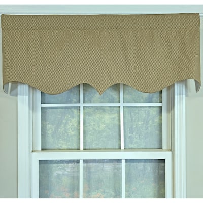 RLF Home Basket Weave Regal Valance