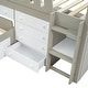 preview thumbnail 5 of 24, L-shaped Space-Saving Twin Loft and Platform Bed with 7 Drawers and Full Guardrails