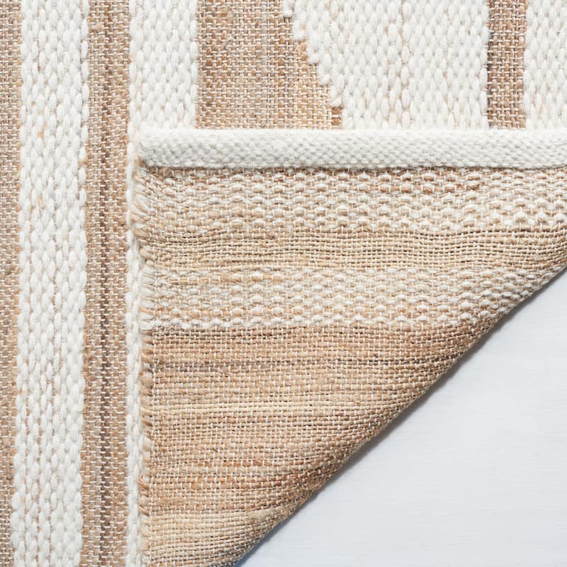 SAFAVIEH Handmade Natural Fiber Leonica Boho Rustic Farmhouse Jute
