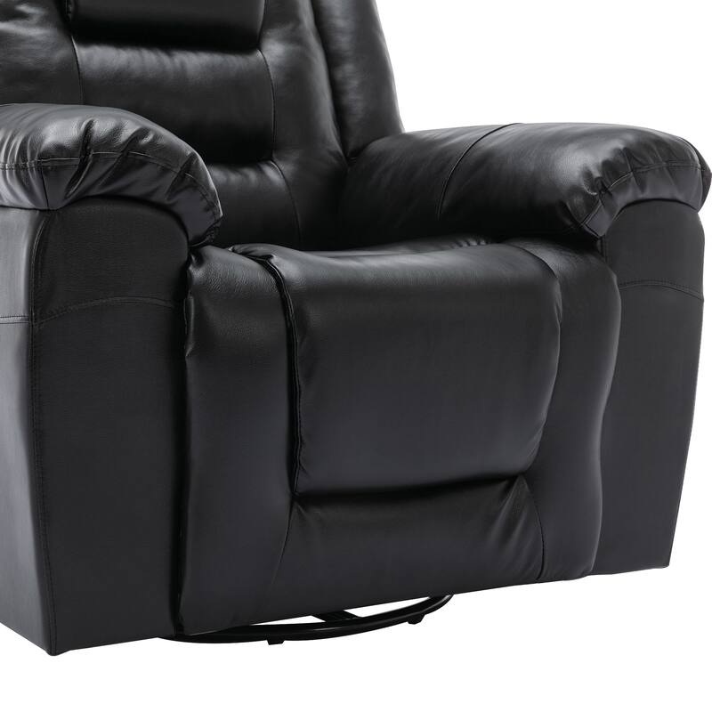 2 Seater Home Theater Recliner Manual Recliner Chair with a Storage Box and Two Cup Holders for Living Room,Bedroom