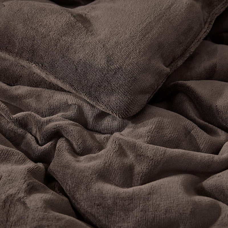 Warmer than Warm® - Coma Inducer® Oversized Comforter Set - Hot Fudge