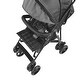 preview thumbnail 38 of 69, Carbon Steel Lightweight Stroller with Canopy, Recline and Foldable Frame - 30.71” L x 19.69” W x 40.94” H