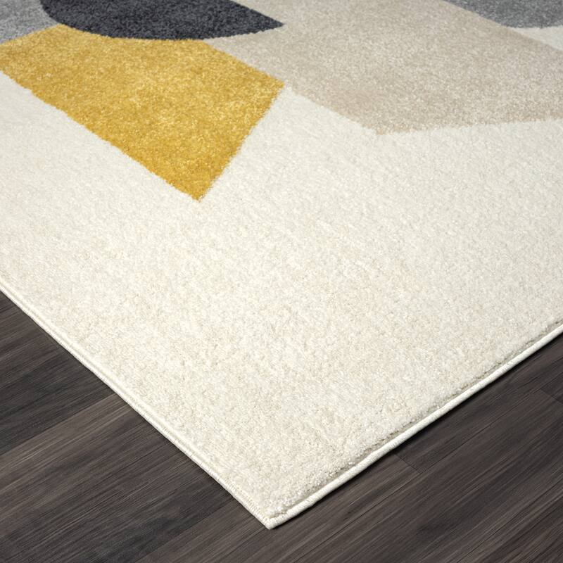 Abani Rugs Deco DEC210A Modern Geometric Area Rug