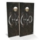 preview thumbnail 8 of 7, North Dakota Flag Vintage Outdoor Cornhole Board Set All-Weather 2x4 - Include ALL Accessories