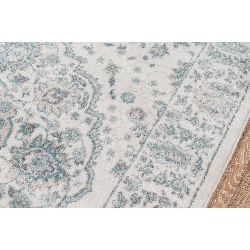 Momeni Brooklyn Heights Polyester Blend Traditional Medallion Area Rug